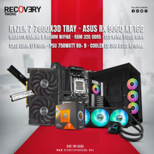 Ryzen 7 7800X3D + ASUS RX 9060 XT 16GB Gaming PC