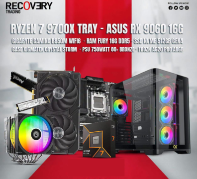 Ryzen 7 9700X + ASUS RX 9060 16GB Gaming PC