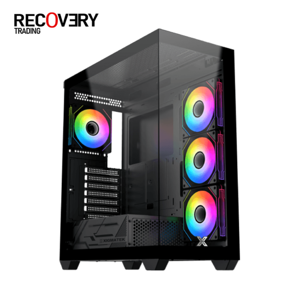 XIGMATEK Blast ARGB + X-Power 600W 80 Plus White Mid Tower Case