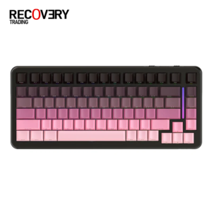 ATTACK SHARK M86 Tri-mode Gasket Mechanical Keyboard Pink