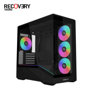 LIAN LI Vector V100 MINI Compact mATX PC Case + LIAN LI RB 750W 80 PLUS Bronze PSU Bundle