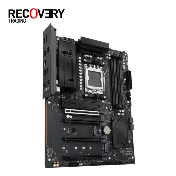 Second image of ASUS B850 MAX GAMING WIFI Black AM5 AMD DDR5 Gaming Motherboard