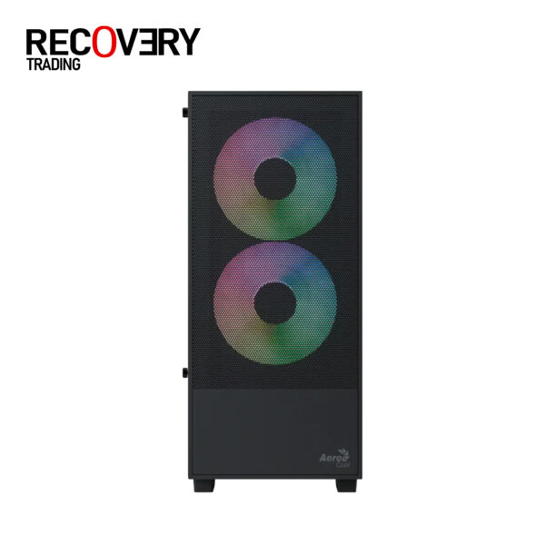Second image of AeroCool B508A Flow Mid-Tower Case with ARGB Fans + 550W Power Supply