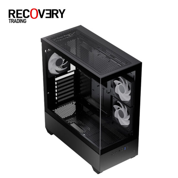 Second image of AeroCool P500D Mid-Tower Case + LUX 650W 80 PLUS Bronze Power Supply Gaming Bundle