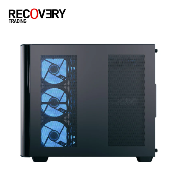 Second image of AeroCool P500C Black V1 Mid-Tower Case + AERO BRONZE 750W PSU Bundle