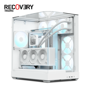 APNX V2 White Mid-Tower Gaming Case