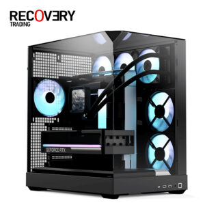 APNX V2 Black Mid-Tower Gaming Case