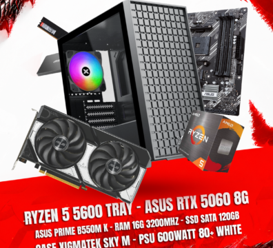Ryzen 5 5600 & ASUS RTX 5060 8GB Gaming PC