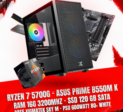Ryzen 7 5700G Gaming and Productivity PC