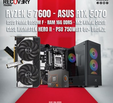Ryzen 5 7600 + ASUS RTX 5070 Gaming PC