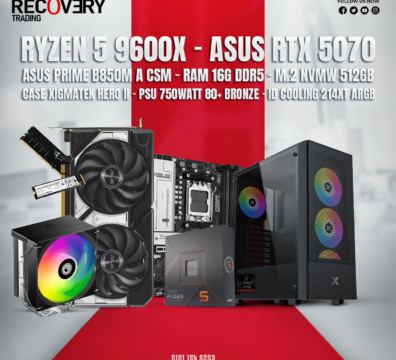 Ryzen 5 9600X + ASUS RTX 5070 Gaming PC