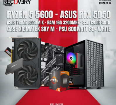 Ryzen 5 5600 + ASUS RTX 5050 Gaming PC