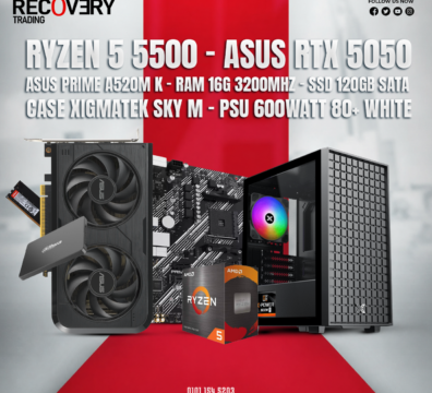 Ryzen 5 5500 + ASUS RTX 5050 Gaming PC