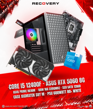 Intel Core i5-12400F & ASUS RTX 5060 8GB OC Gaming PC