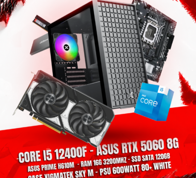 Intel Core i5-12400F & ASUS RTX 5060 8GB OC Gaming PC