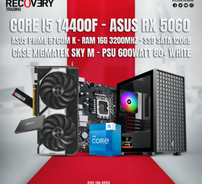 Intel Core i5-14400F + ASUS RTX 5060 Gaming PC