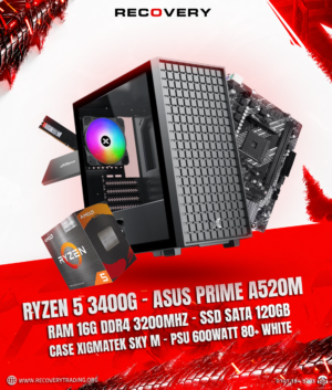 AMD Ryzen 5 3400G Gaming & Productivity PC