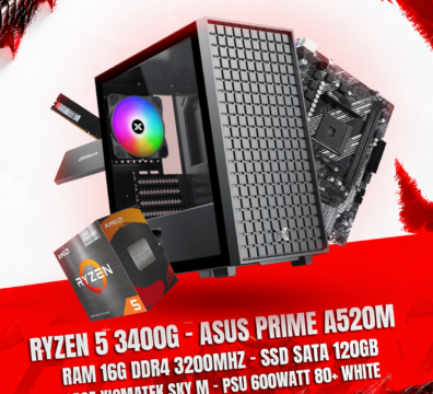 AMD Ryzen 5 3400G Gaming & Productivity PC