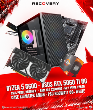 Ryzen 5 5600 + ASUS RTX 5060 Ti 8GB Gaming PC
