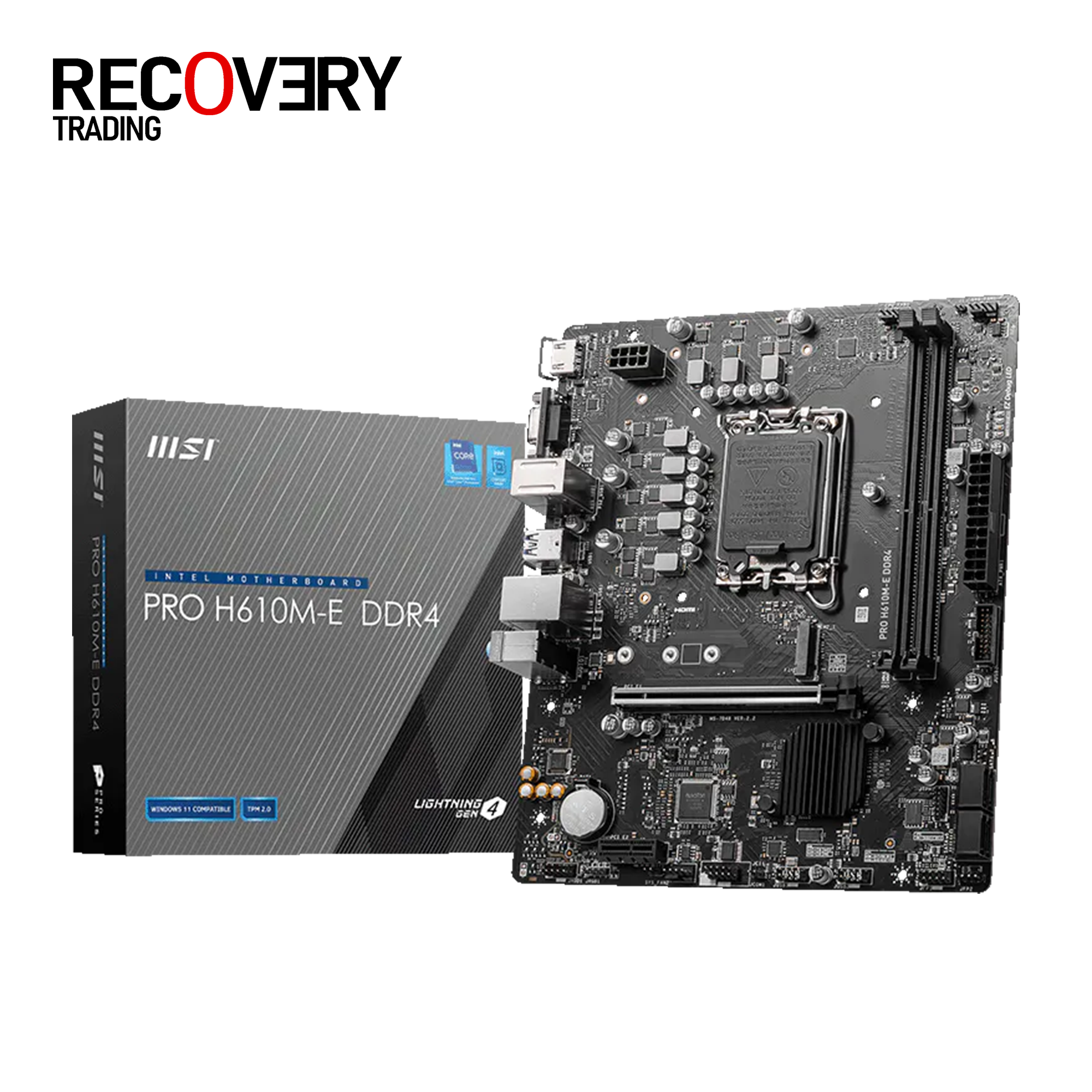 MSI PRO H610M-E DDR4 Motherboard - Image 4