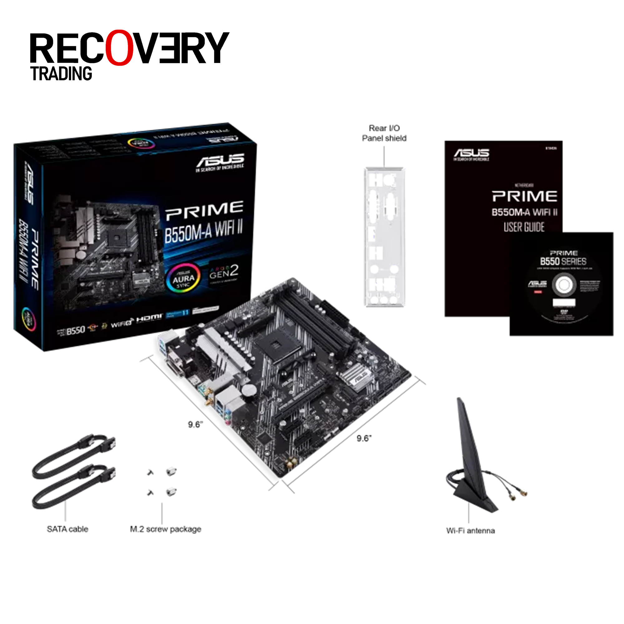 ASUS PRIME B550M-A WIFI II Motherboard - Image 4