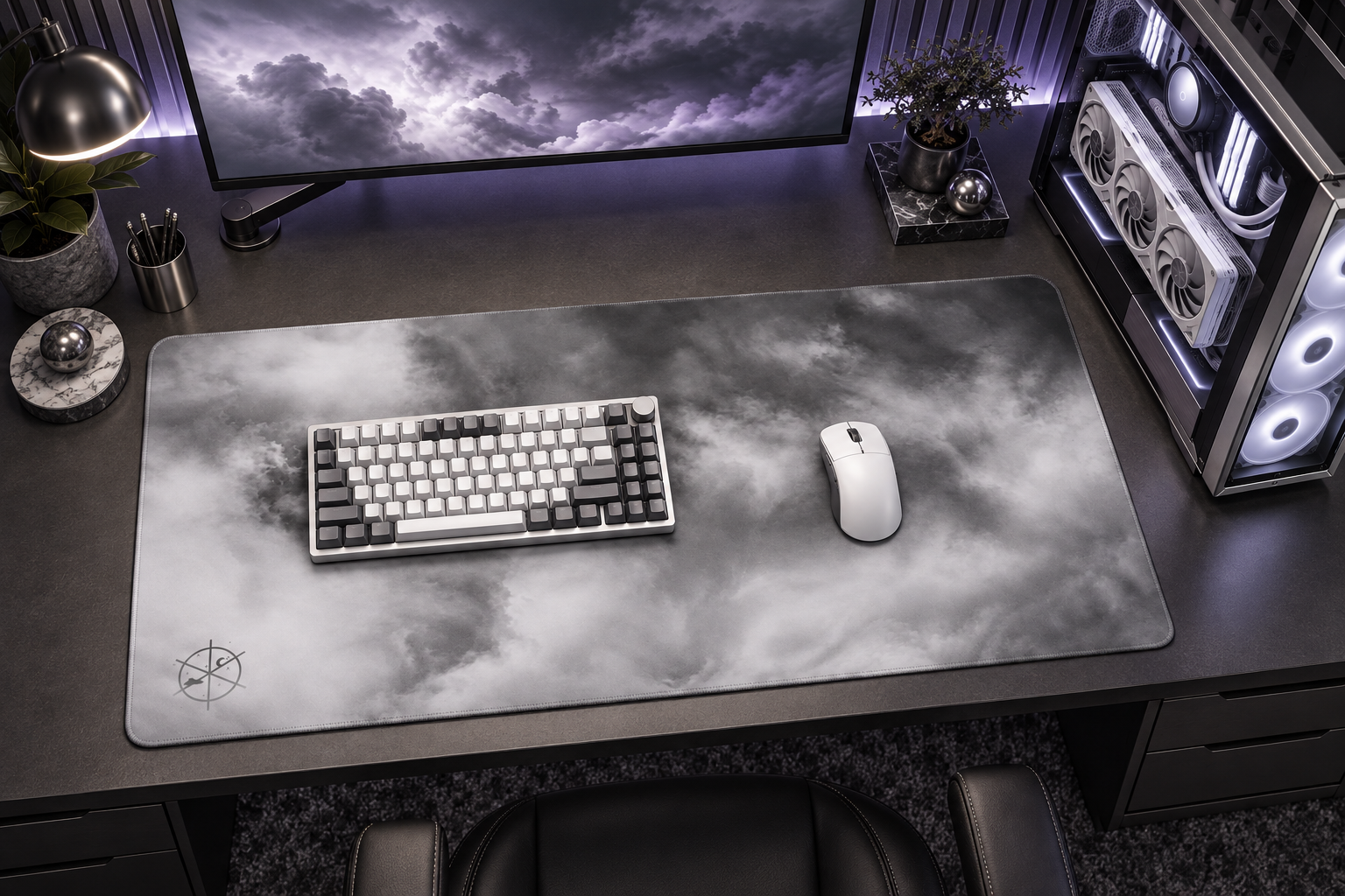 CTRL Mousepad Stormy 90x40cm - Image 2