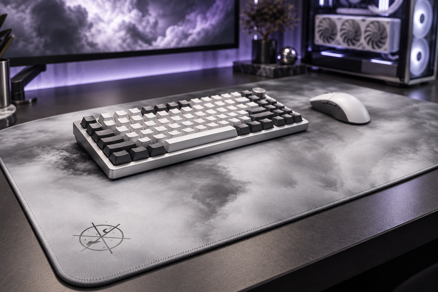 CTRL Mousepad Stormy 90x40cm - Image 4