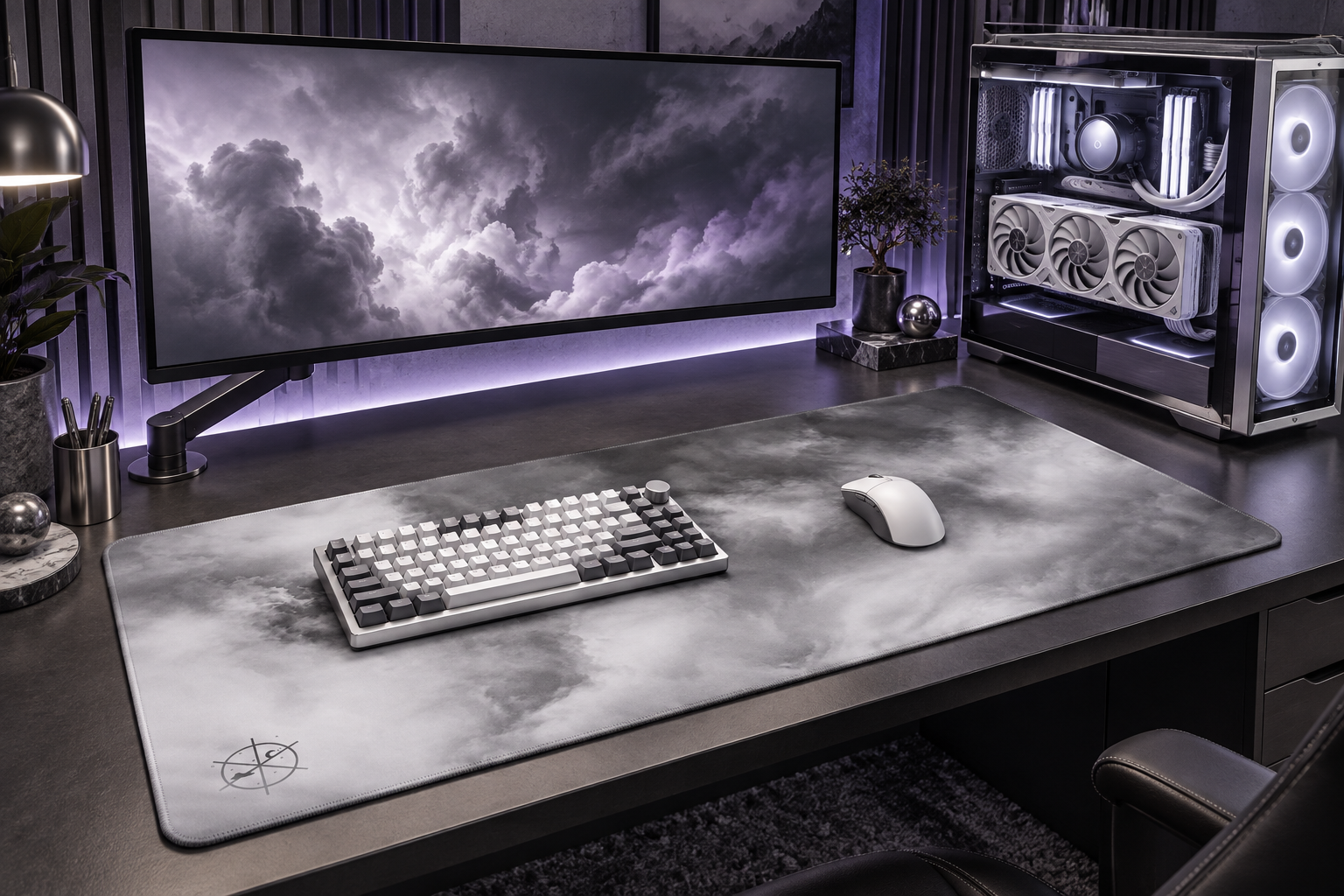 CTRL Mousepad Stormy 90x40cm - Image 5