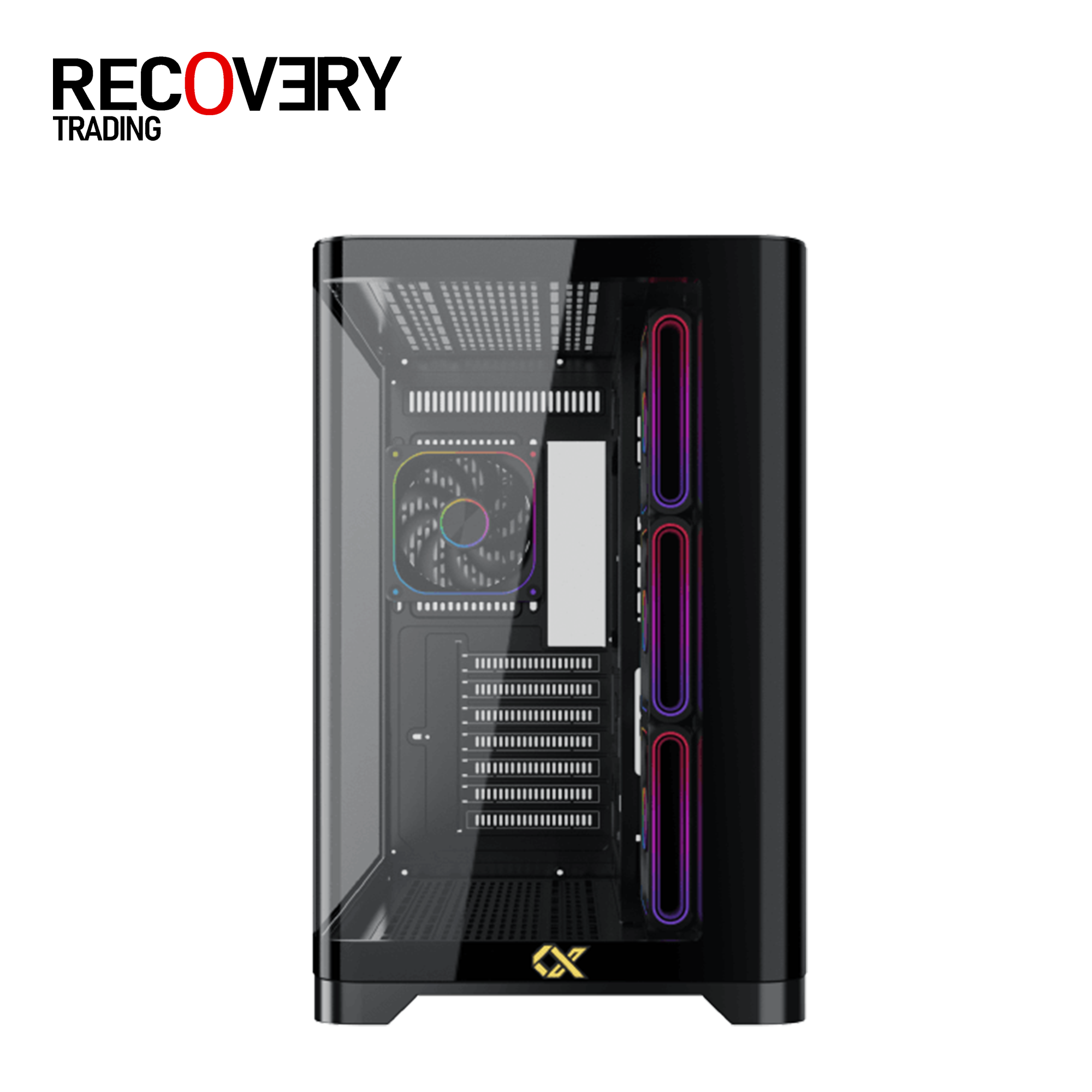 XIGMATEK Crystal Storm V2 + Valkyrie 750W ATX 3.1 Gaming Case - Image 2