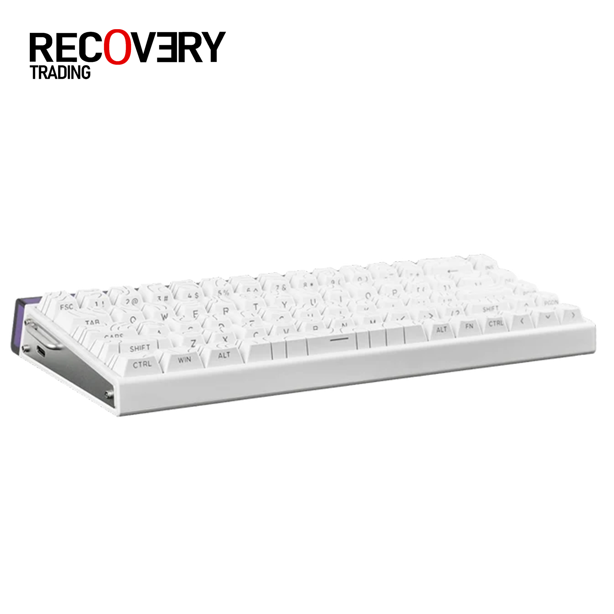 AULA HERO 68 HE Wired Magnetic Gaming Keyboard – White Contour - Image 3
