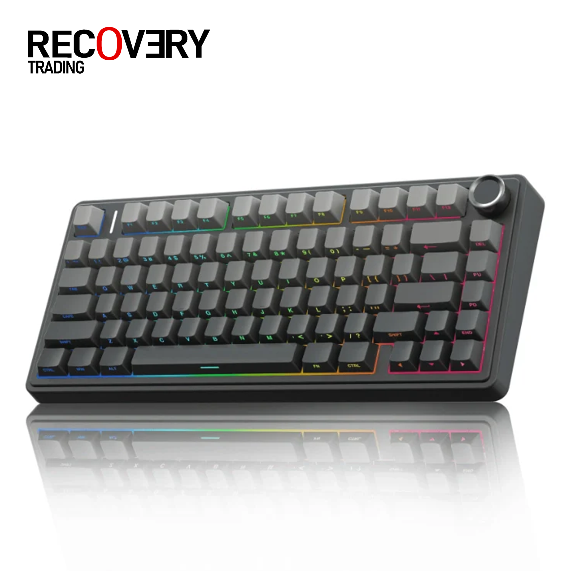 AULA F75 Wireless Mechanical Gaming Keyboard – Gradient Grey