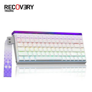 AULA HERO 84 HE Wired Magnetic Gaming Keyboard – White Contour
